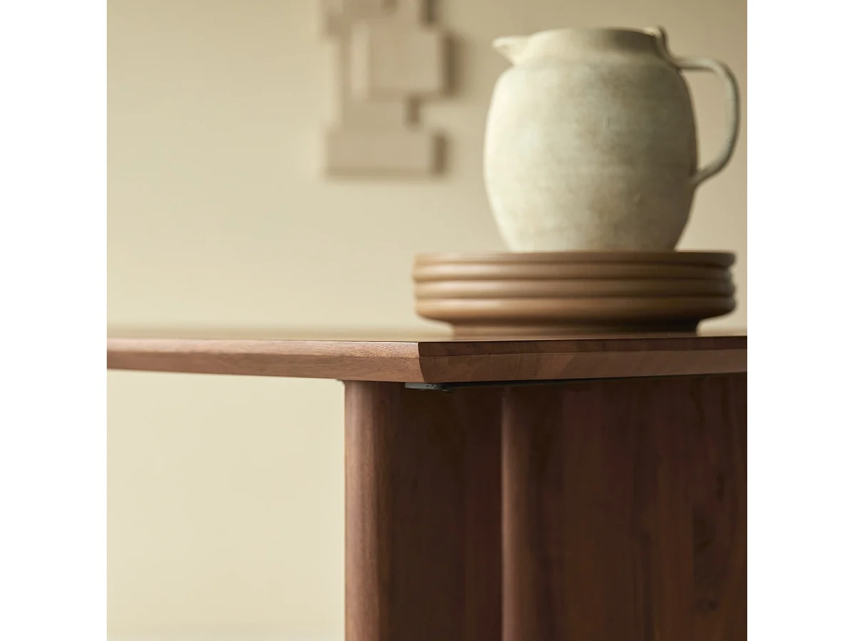 Table en bois d'acacia 160x60 Suzanne