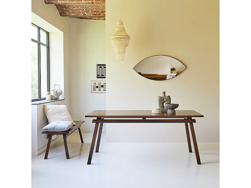 Table en bois de manguier 180x90 Arko