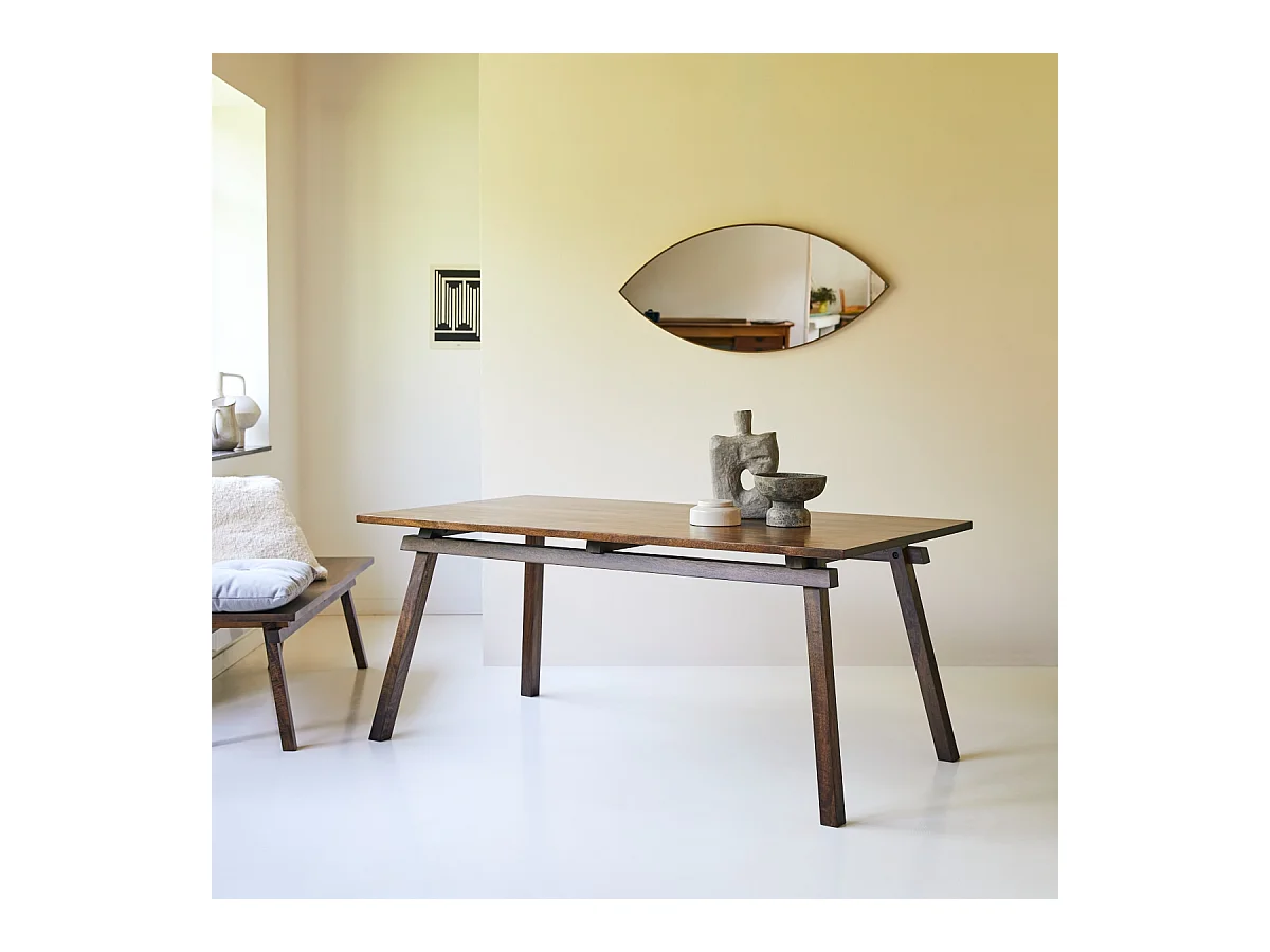 Esstisch Arko aus Mangoholz 180x90