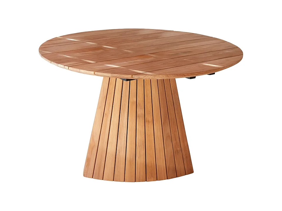 Runder Tisch Paloma aus massivem Teakholz 6 Pers.