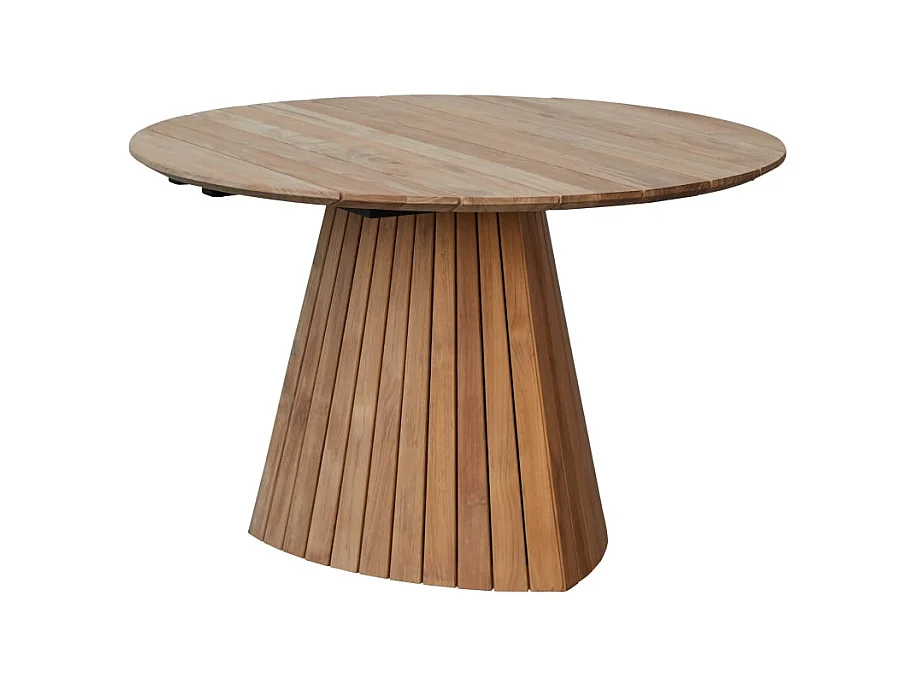 Runder Tisch Paloma aus massivem Teakholz 6 Pers.