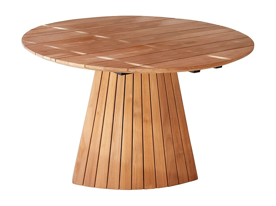 Runder Tisch Paloma aus massivem Teakholz 6 Pers.