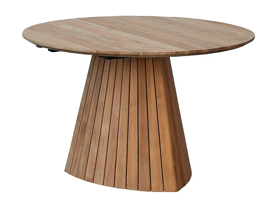 Runder Tisch Paloma aus massivem Teakholz 6 Pers.