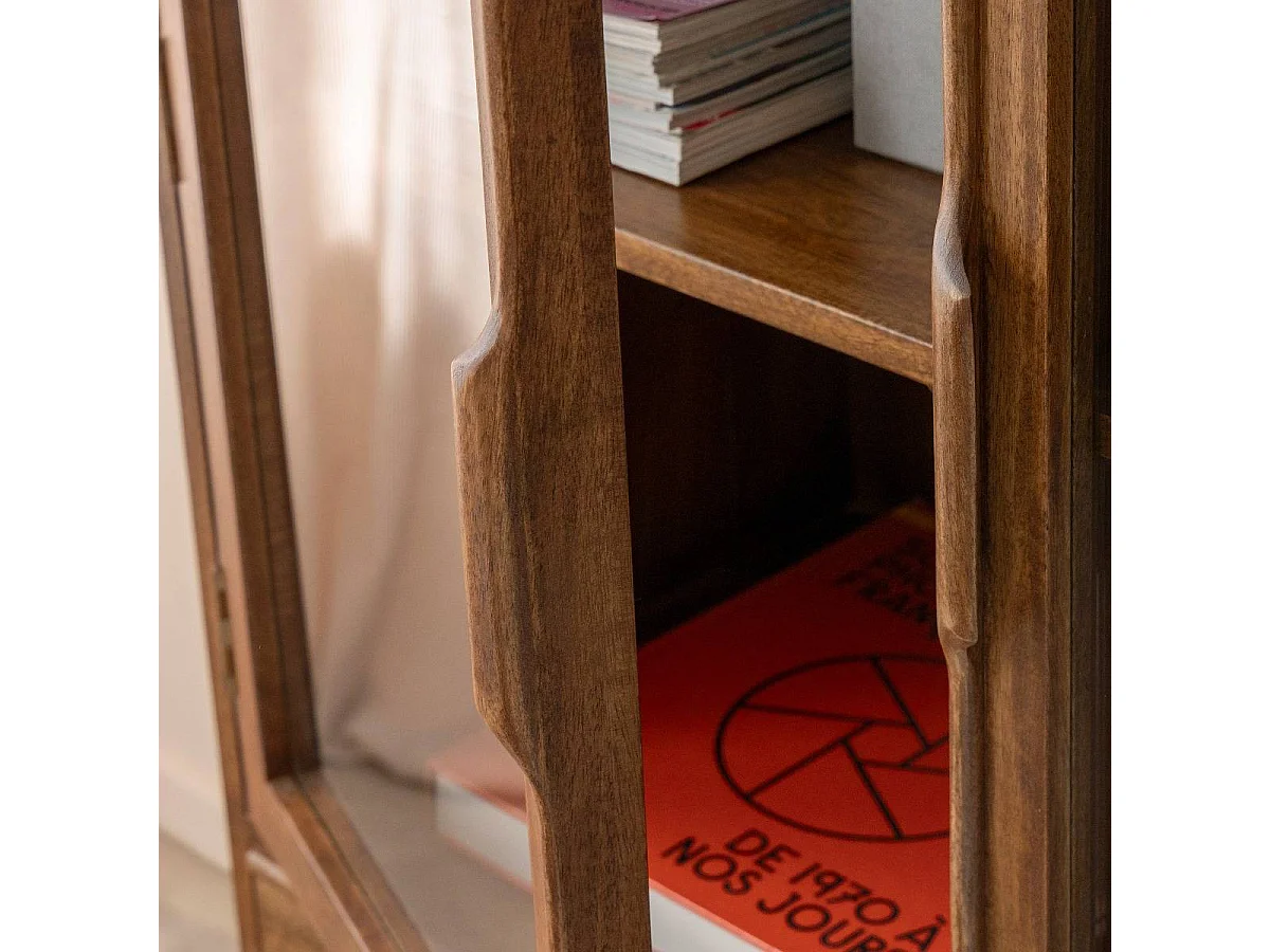 Vitrina en madera de mango Remick