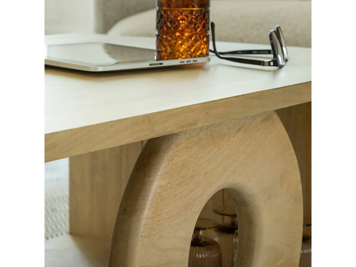 Table basse en bois de manguier Alwen