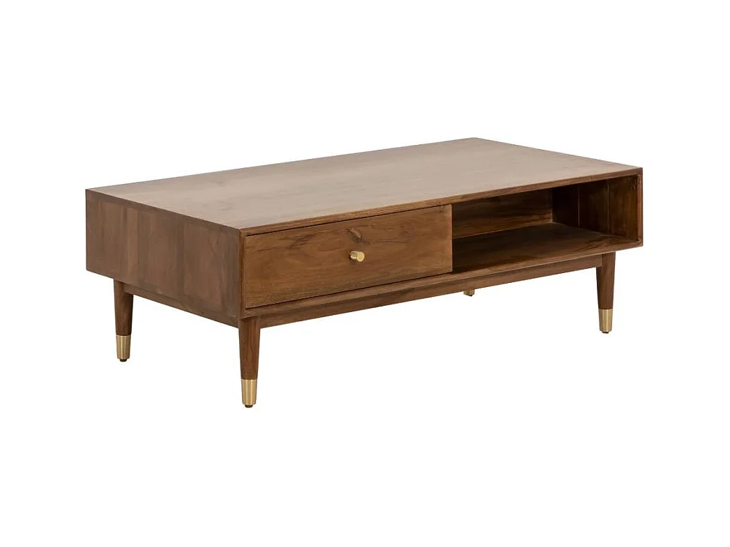 Table basse en bois d'acacia Emiel