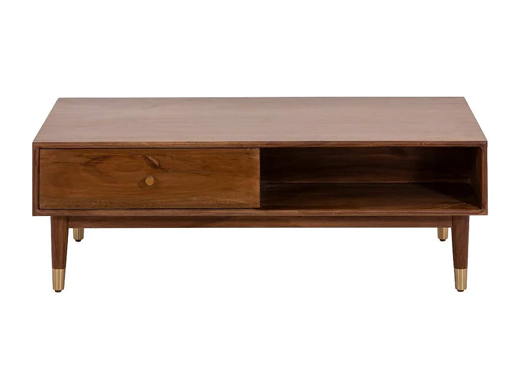 Table basse en bois d'acacia Emiel