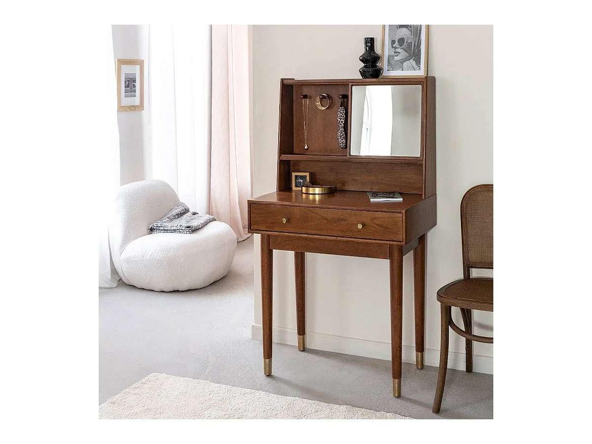 Escritorio en madera de acacia Emiel