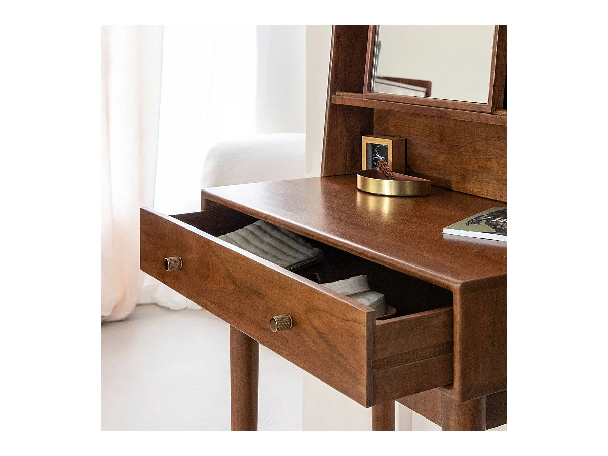 Escritorio en madera de acacia Emiel