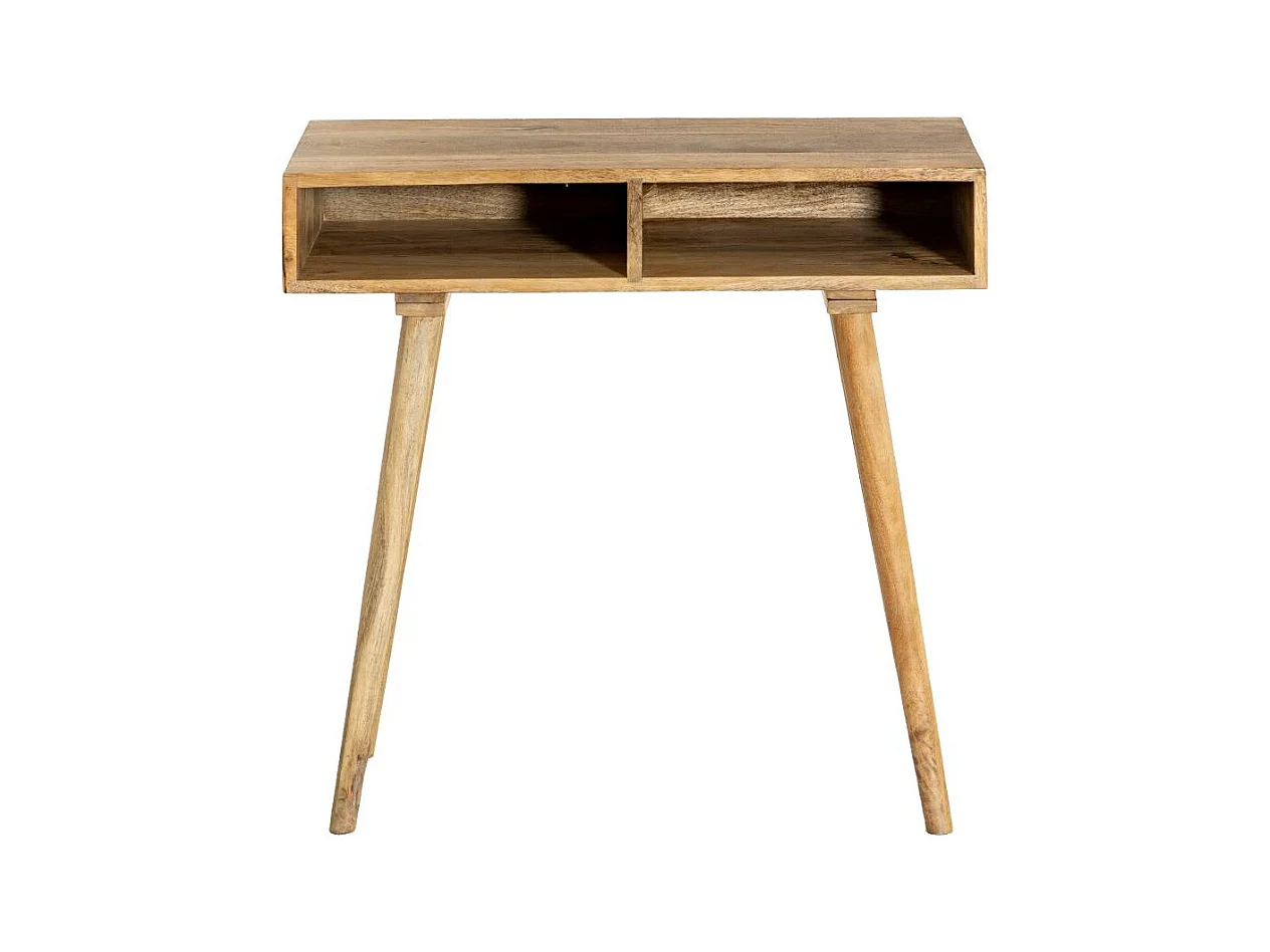 Console avec rangement en bois de manguier Maëva