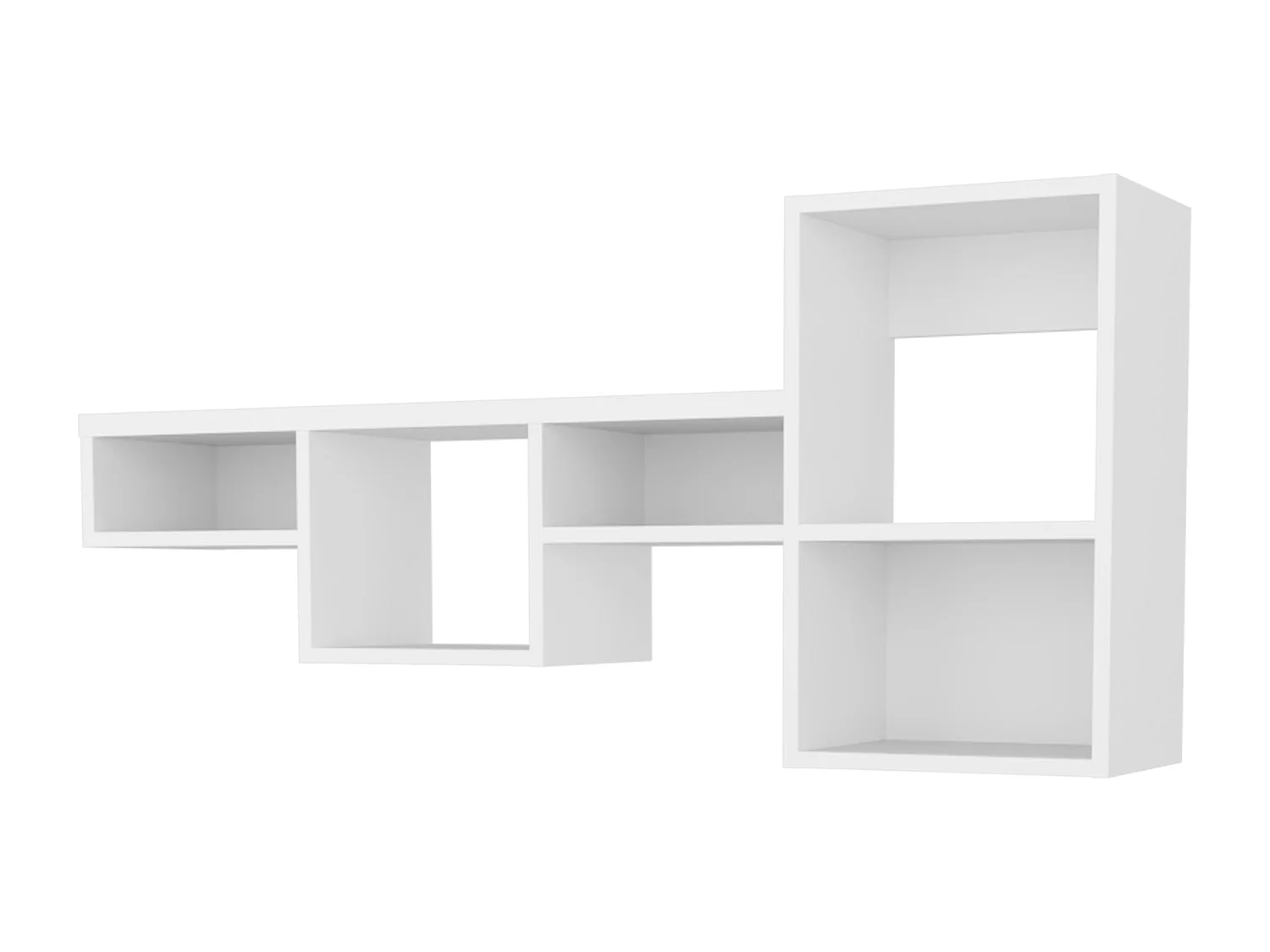 TUHOME Unité d'Étagère Murale Globe avec 5 Rayons