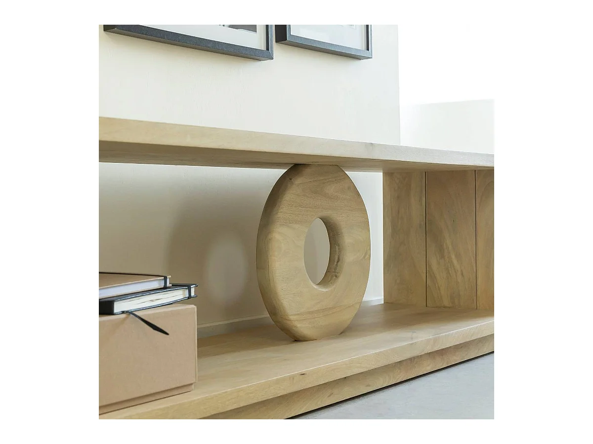 Meuble TV en bois de manguier Alwen