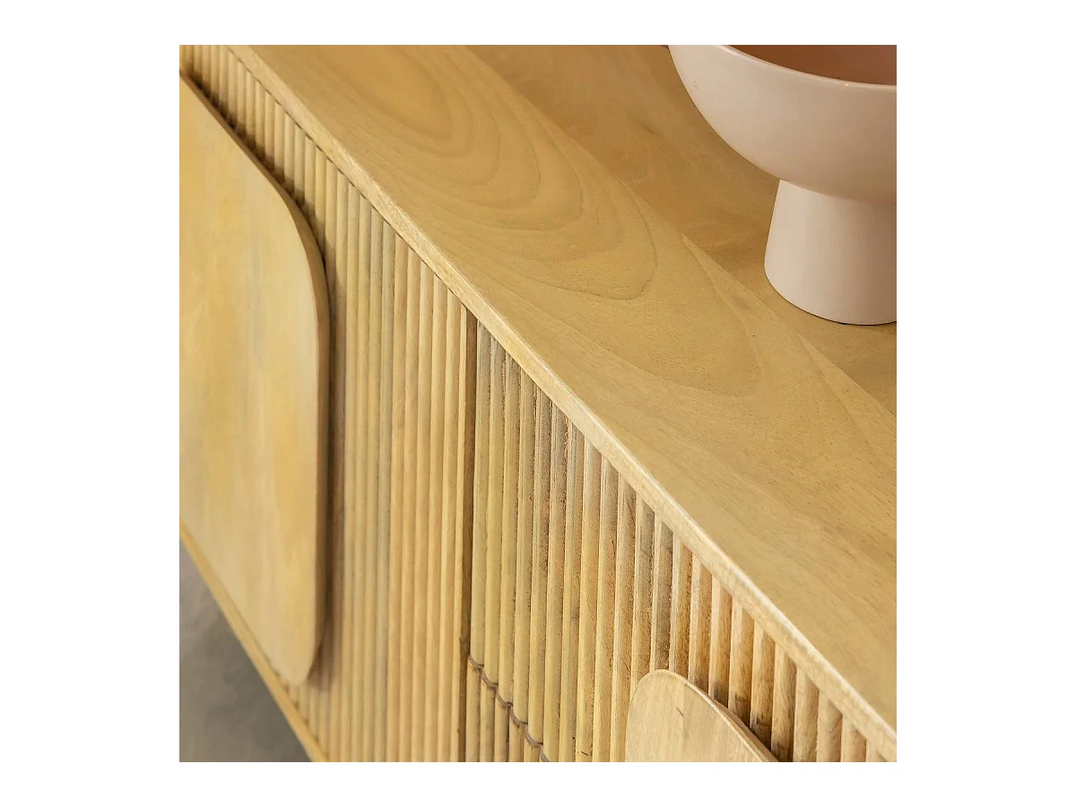 Meuble TV en bois de manguier Eros