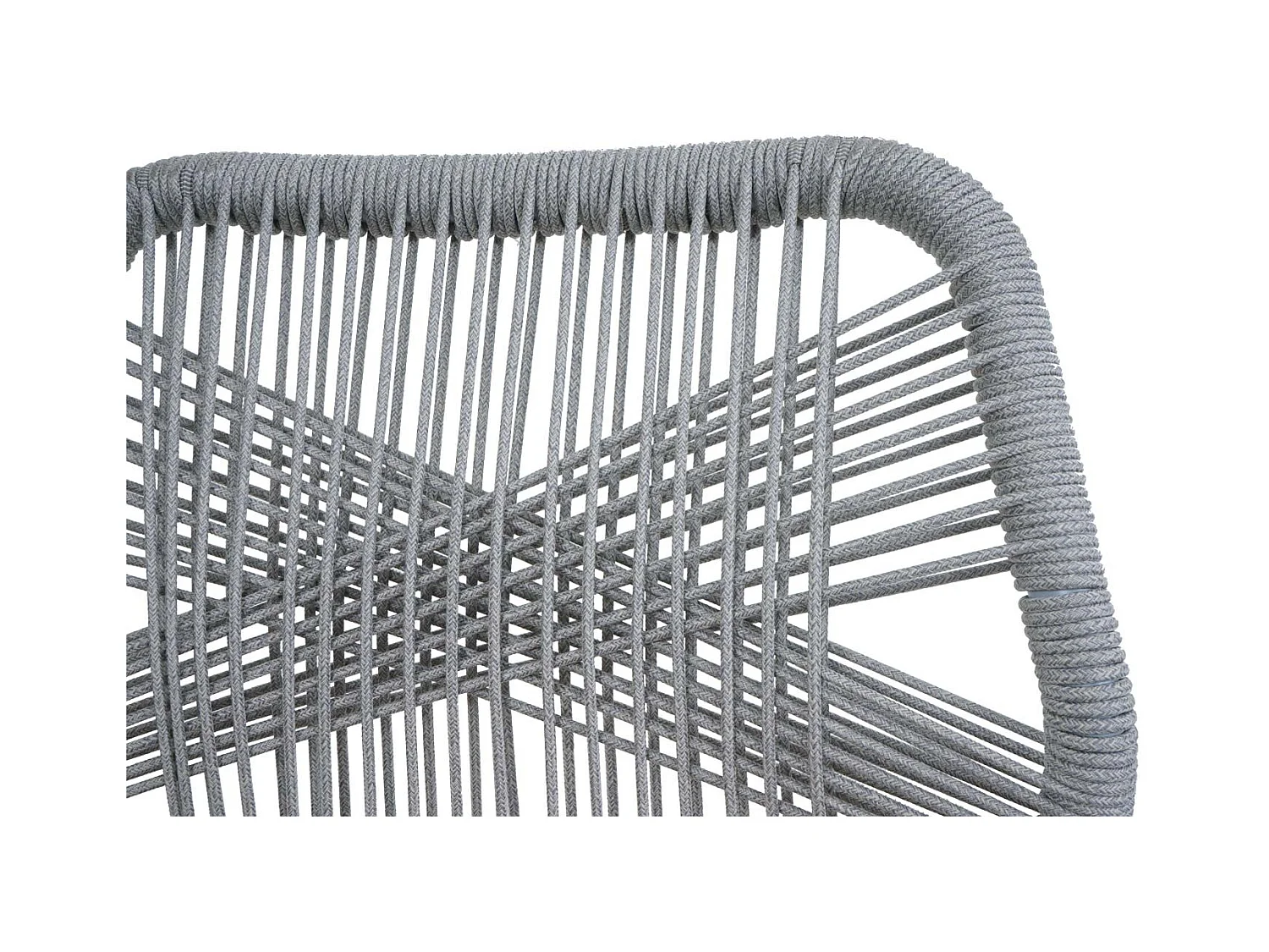 Barhocker MCW-O21 (2er-Set), Hellgrau, Kissen dunkelgrau