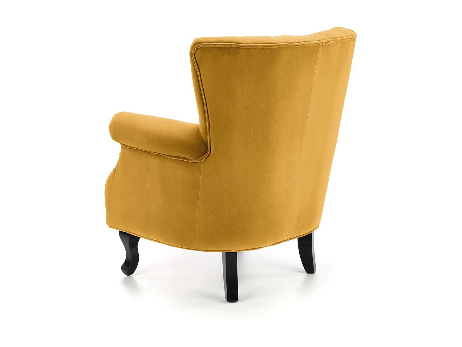 Fauteuil relax titane/revêtement en tissu velours/jaune