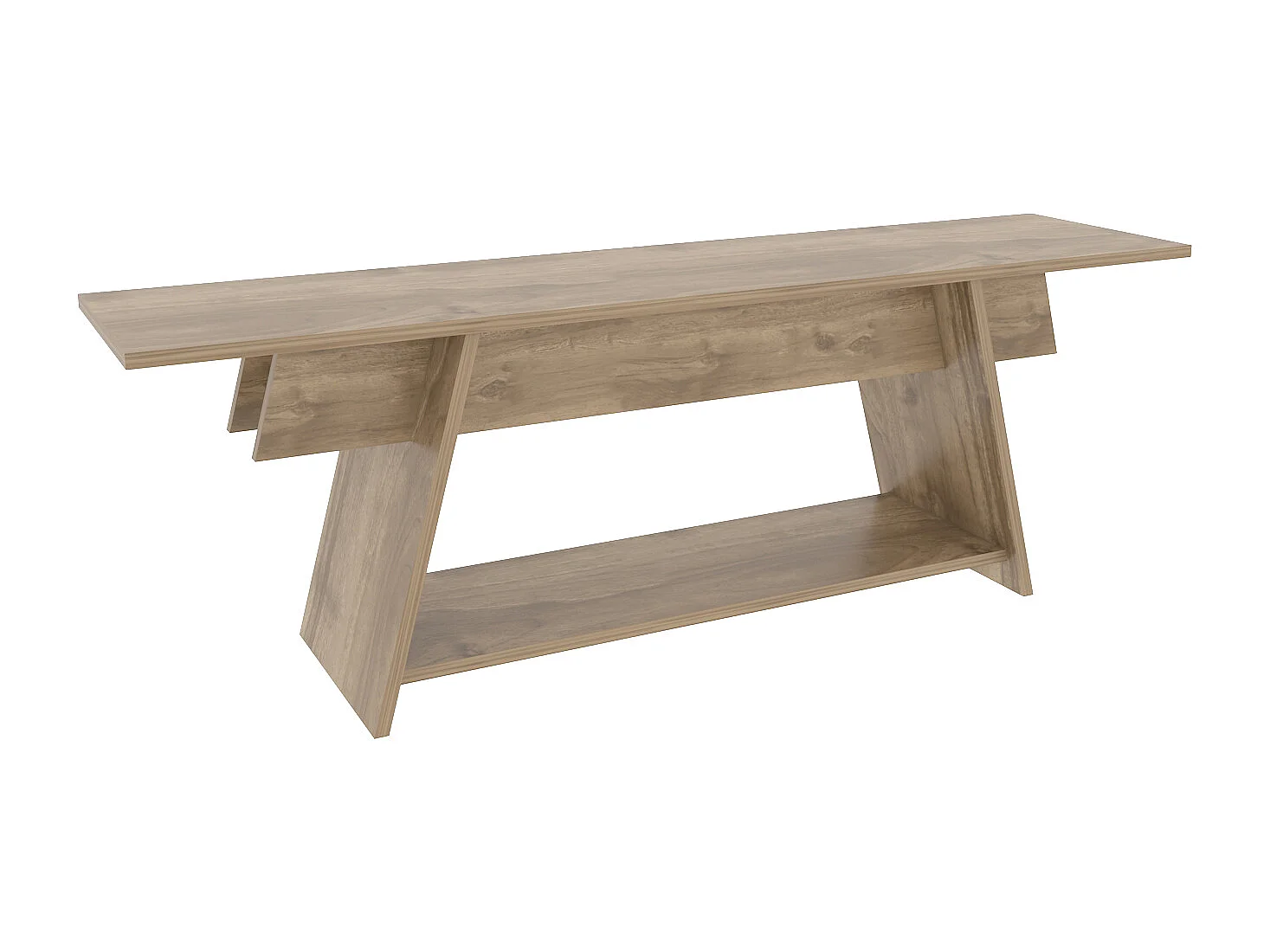 Meuble TV Lanca 120 cm Design Scandinavien, Simple et Chic