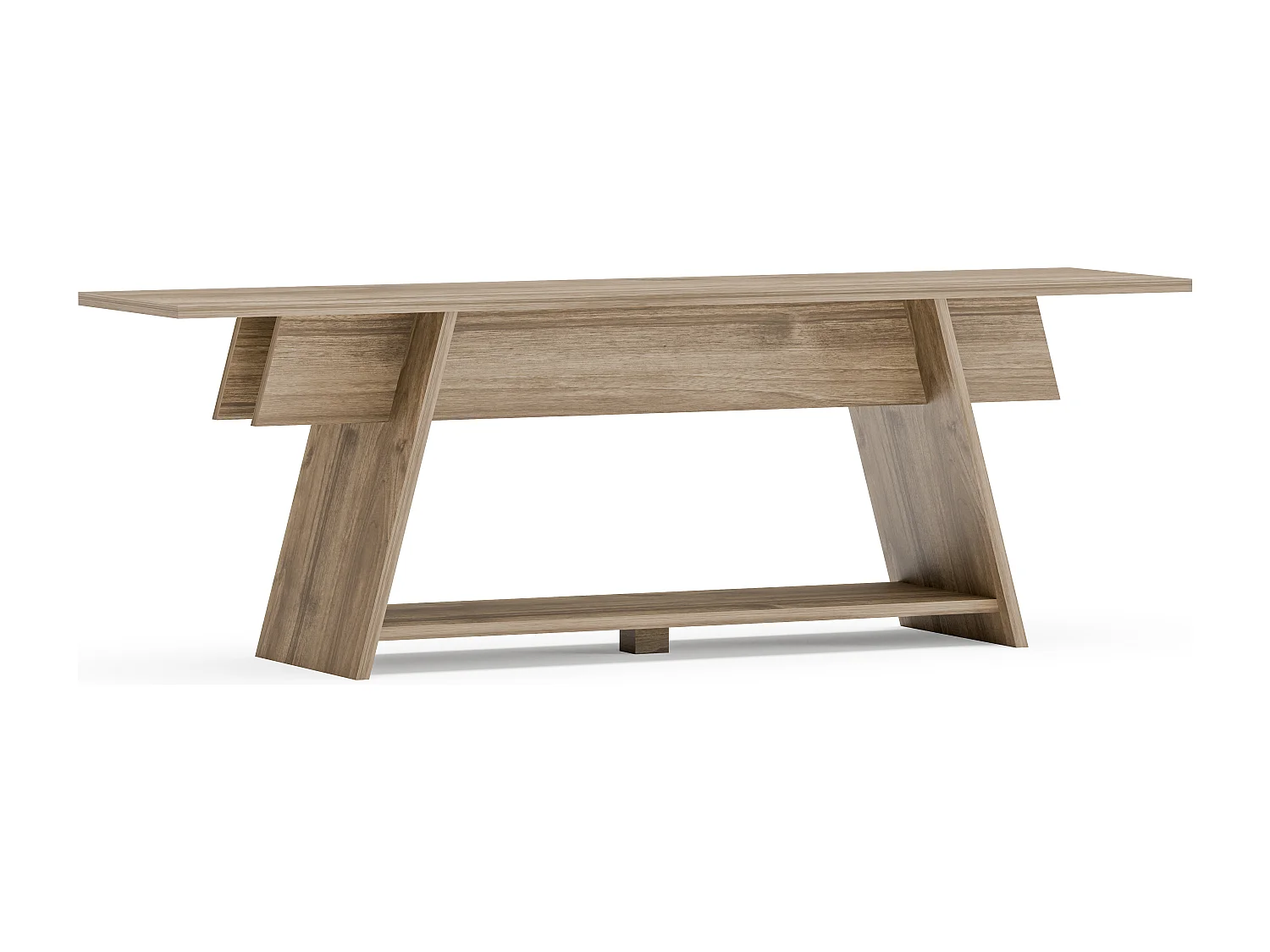 TV-Lowboard Lanca Walnuss
