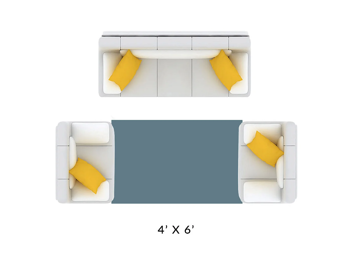 Diamond Tapis 120 x 160 cm Idéal Pour Salon et Bureau | Dessin abstrait