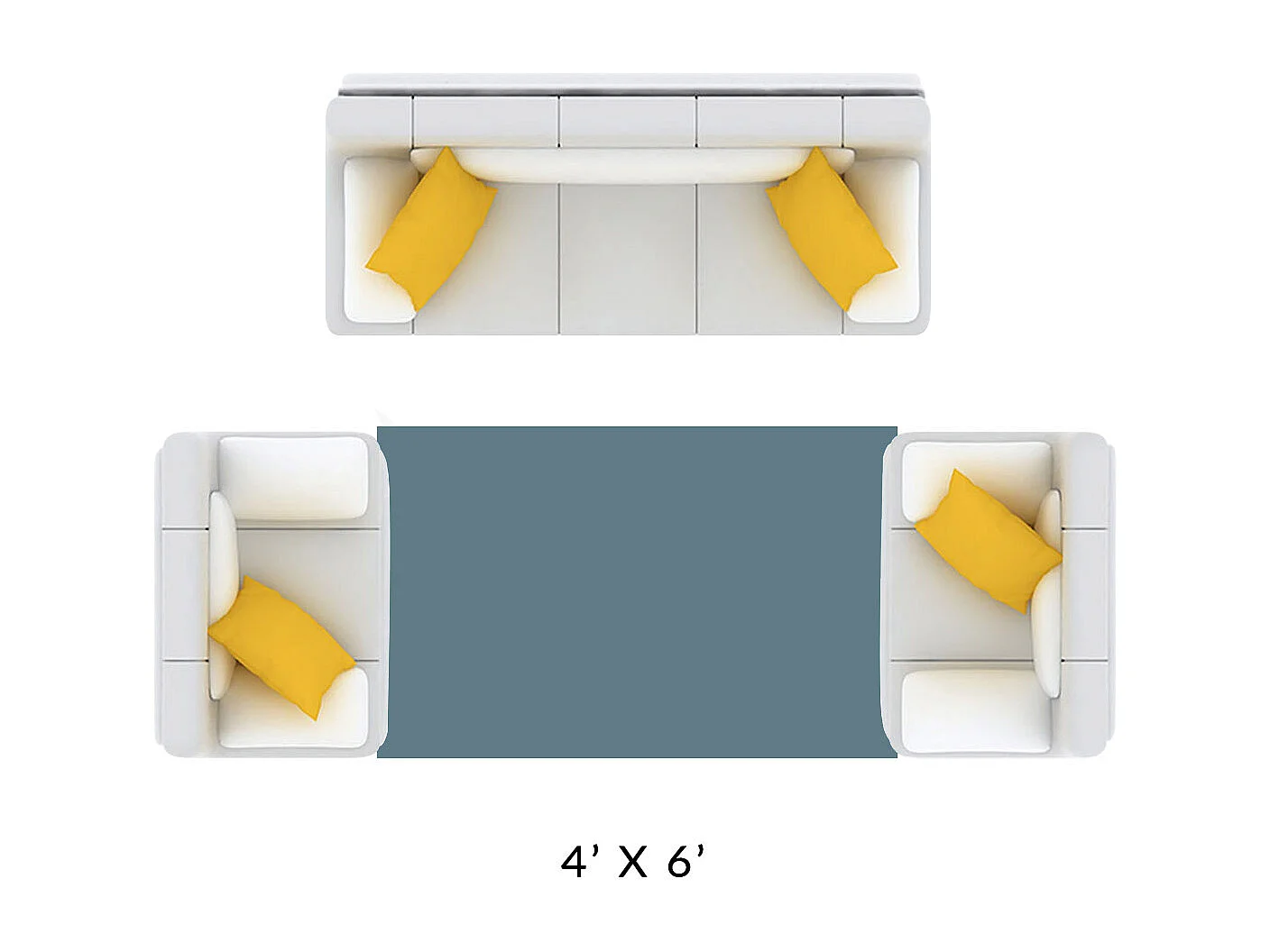 Diamond Tapis 120 x 160 cm Idéal Pour Salon et Bureau | Dessin abstrait