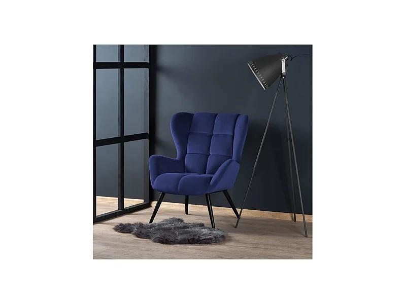 Relax Sessel Tyrion B/Stoffbezug/Blau