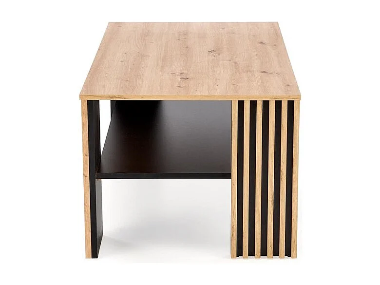 Tavolino da caffè Femina/Legno/Artigianale&Nero