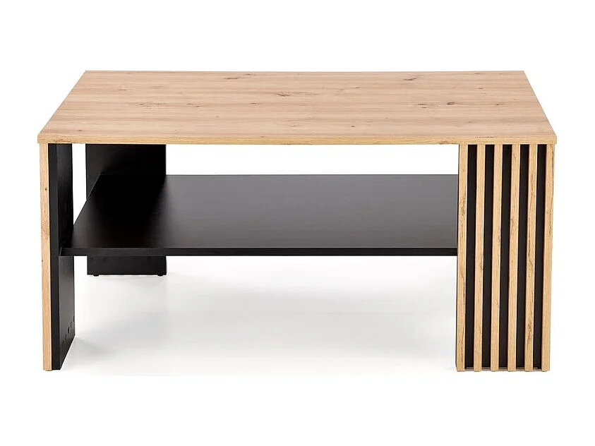 Tavolino da caffè Femina/Legno/Artigianale&Nero