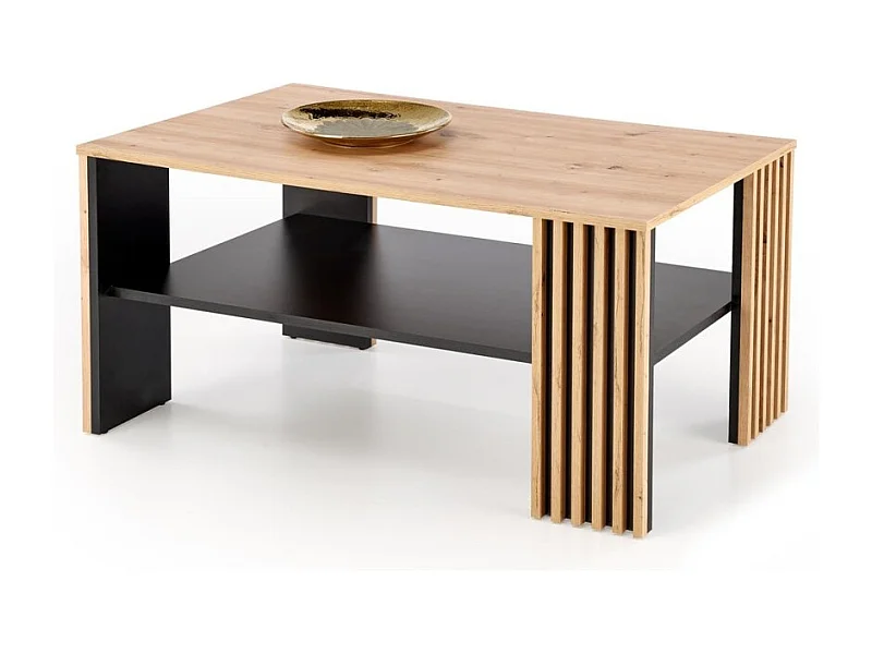 Table basse Femina/Bois/Artisan&Noir
