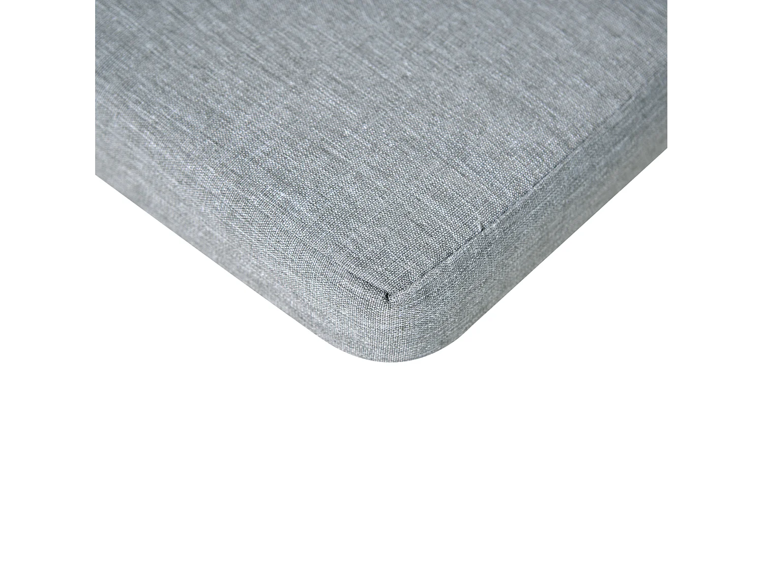 Coussin pour chaise de jardin SASSARI PREMIUM 46 x 46 cm Mélange de gris