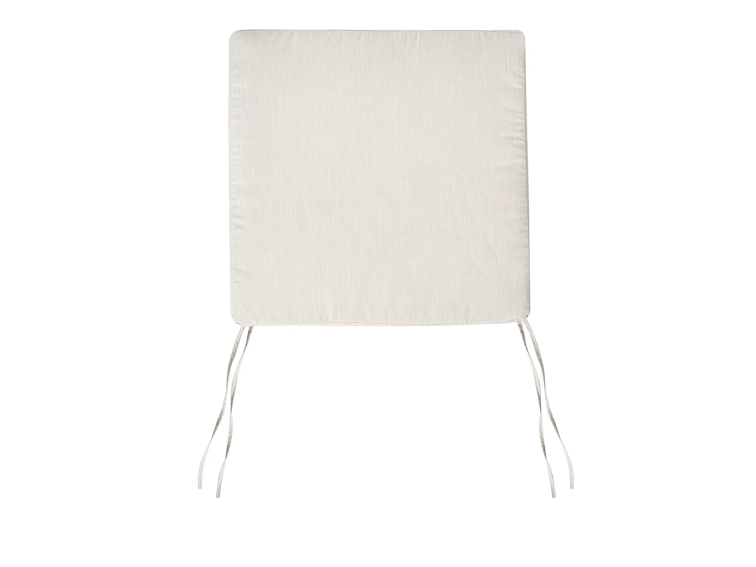 Set mit 2 Stühlen und Sitzkissen SASSARI PREMIUM zertifiziertes Akazienholz Hellbeige