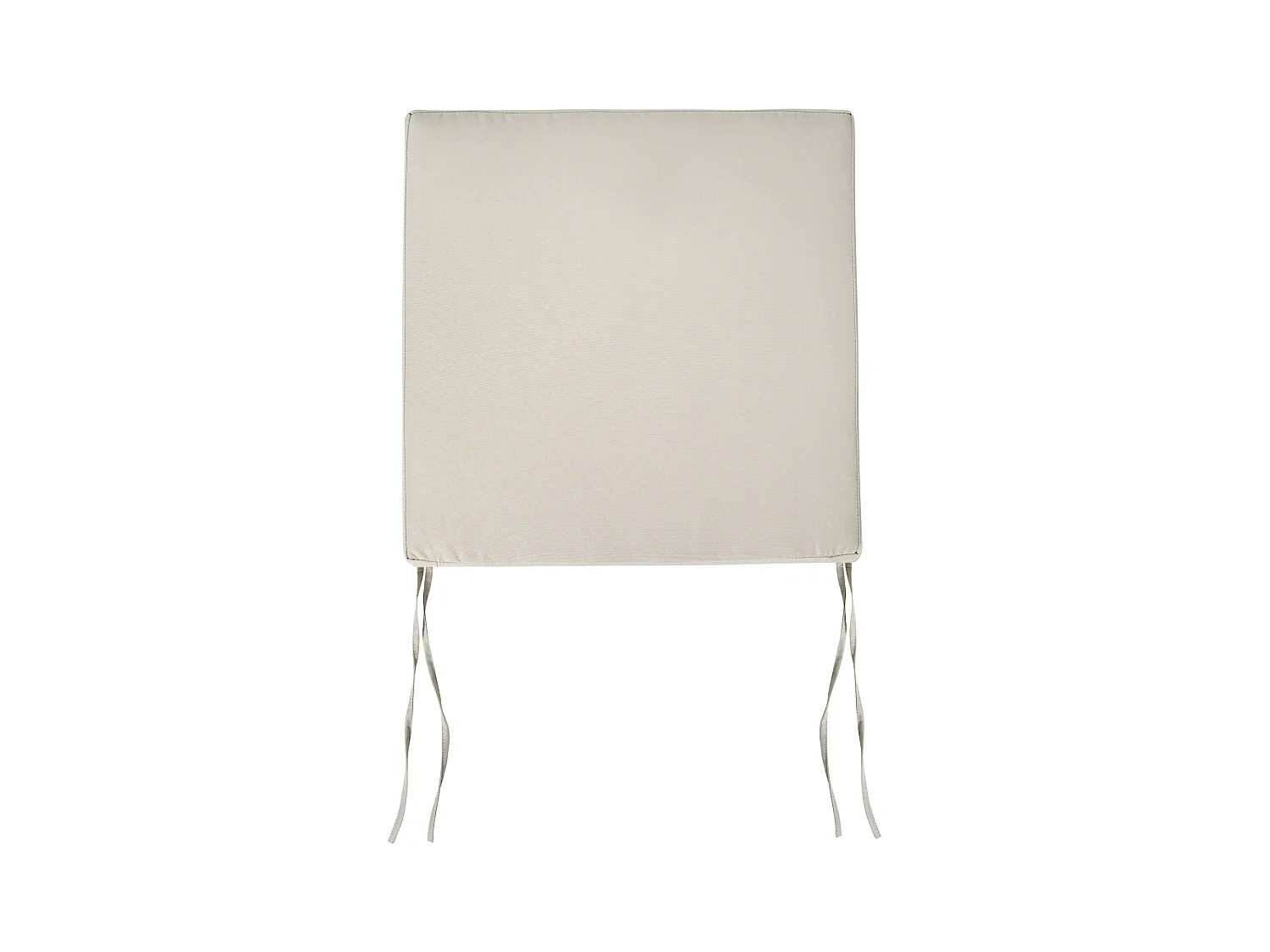 Lot de 2 chaises de jardin avec coussins SASSARI PREMIUM Bois d'acacia certifié Taupe