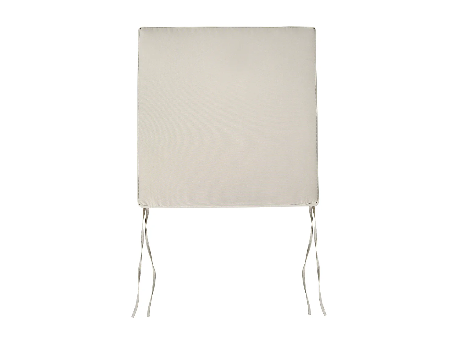 Lot de 2 chaises de jardin avec coussins SASSARI PREMIUM Bois d'acacia certifié Taupe