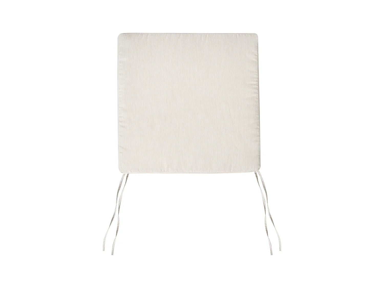 Set van 8 tuinzitkussens SASSARI PREMIUM 46 x 46 cm Lichtbeige