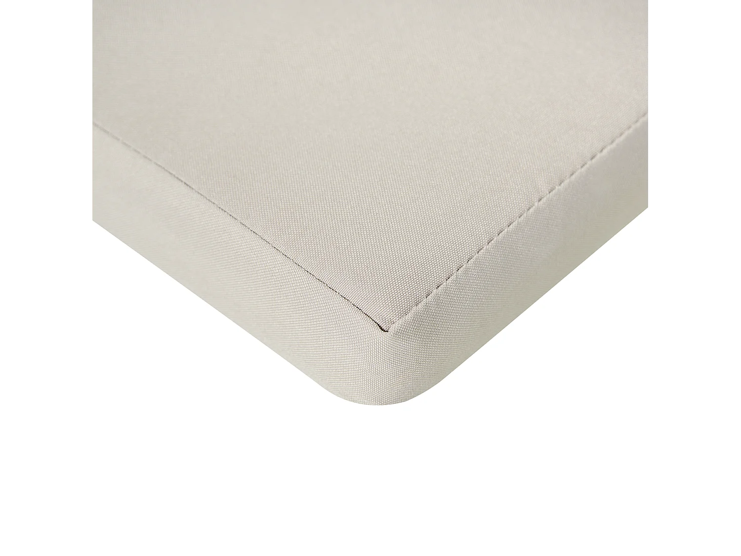 Lot de 8 coussins pour chaises de jardin SASSARI PREMIUM 46 x 46 cm Taupe