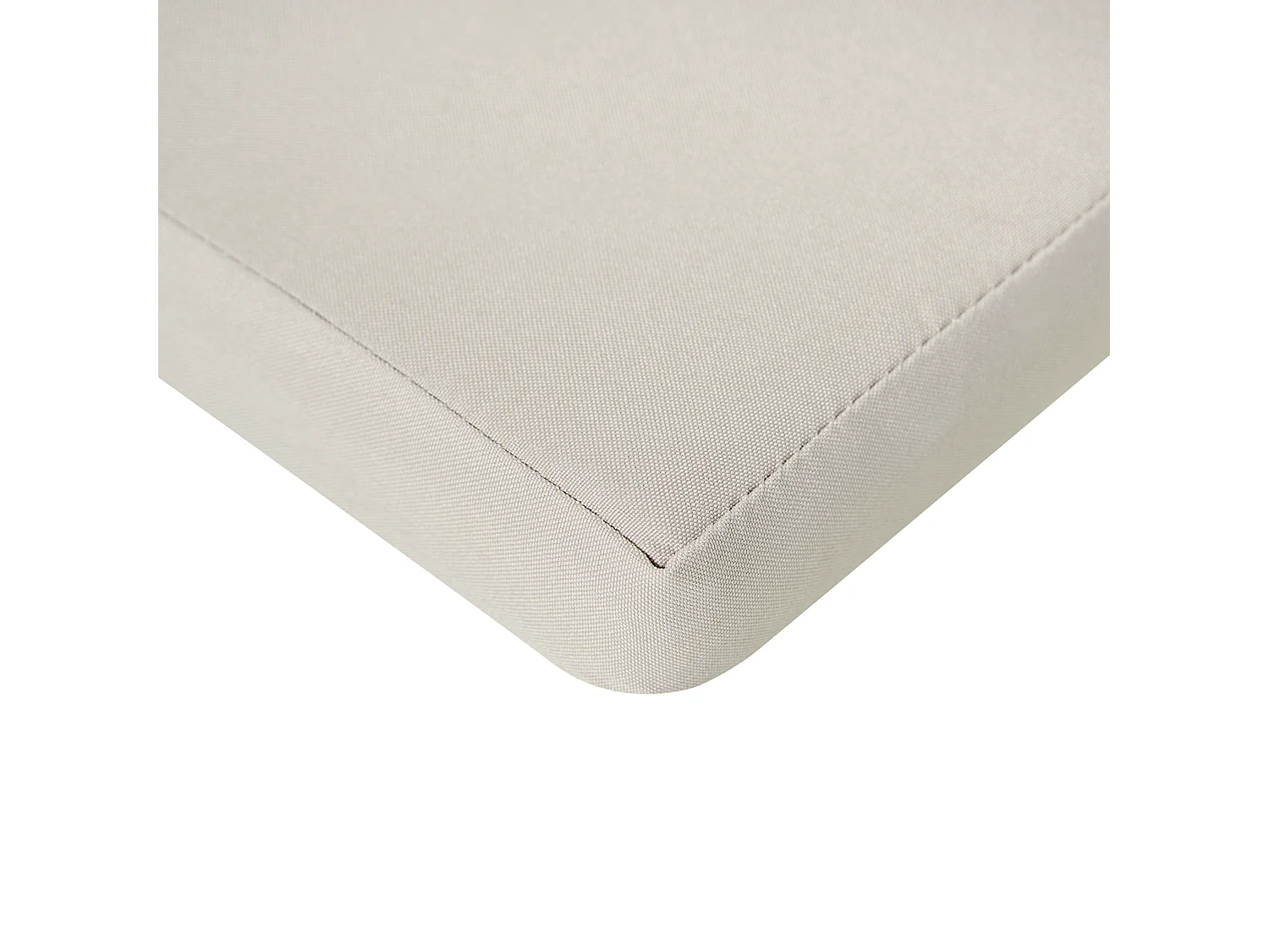 Lot de 8 coussins pour chaises de jardin SASSARI PREMIUM 46 x 46 cm Taupe