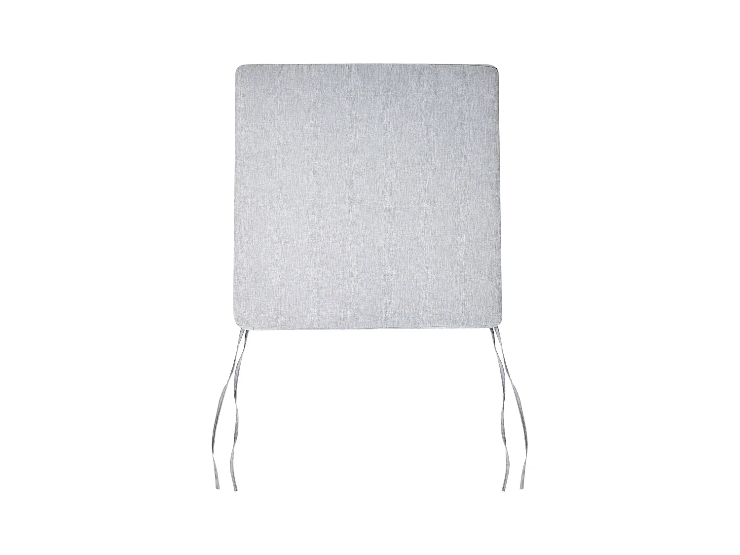 Lot de 8 coussins pour chaises de jardin SASSARI PREMIUM 46 x 46 cm Mélange de gris