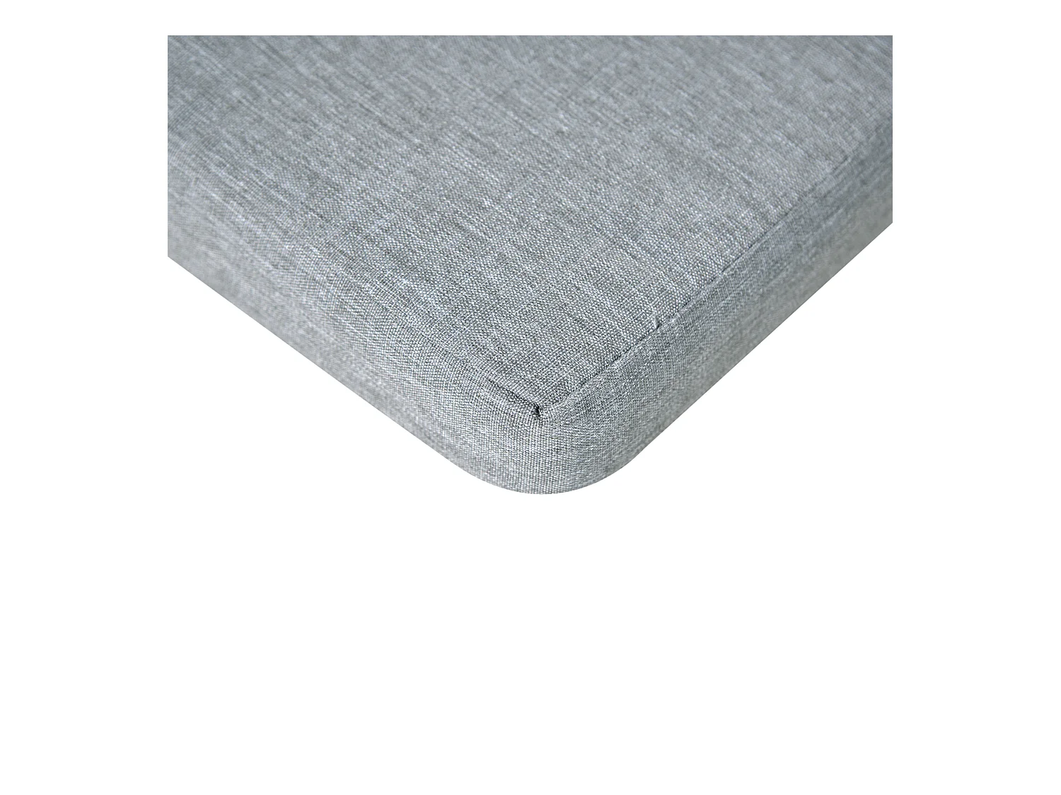 Lot de 8 coussins pour chaises de jardin SASSARI PREMIUM 46 x 46 cm Mélange de gris