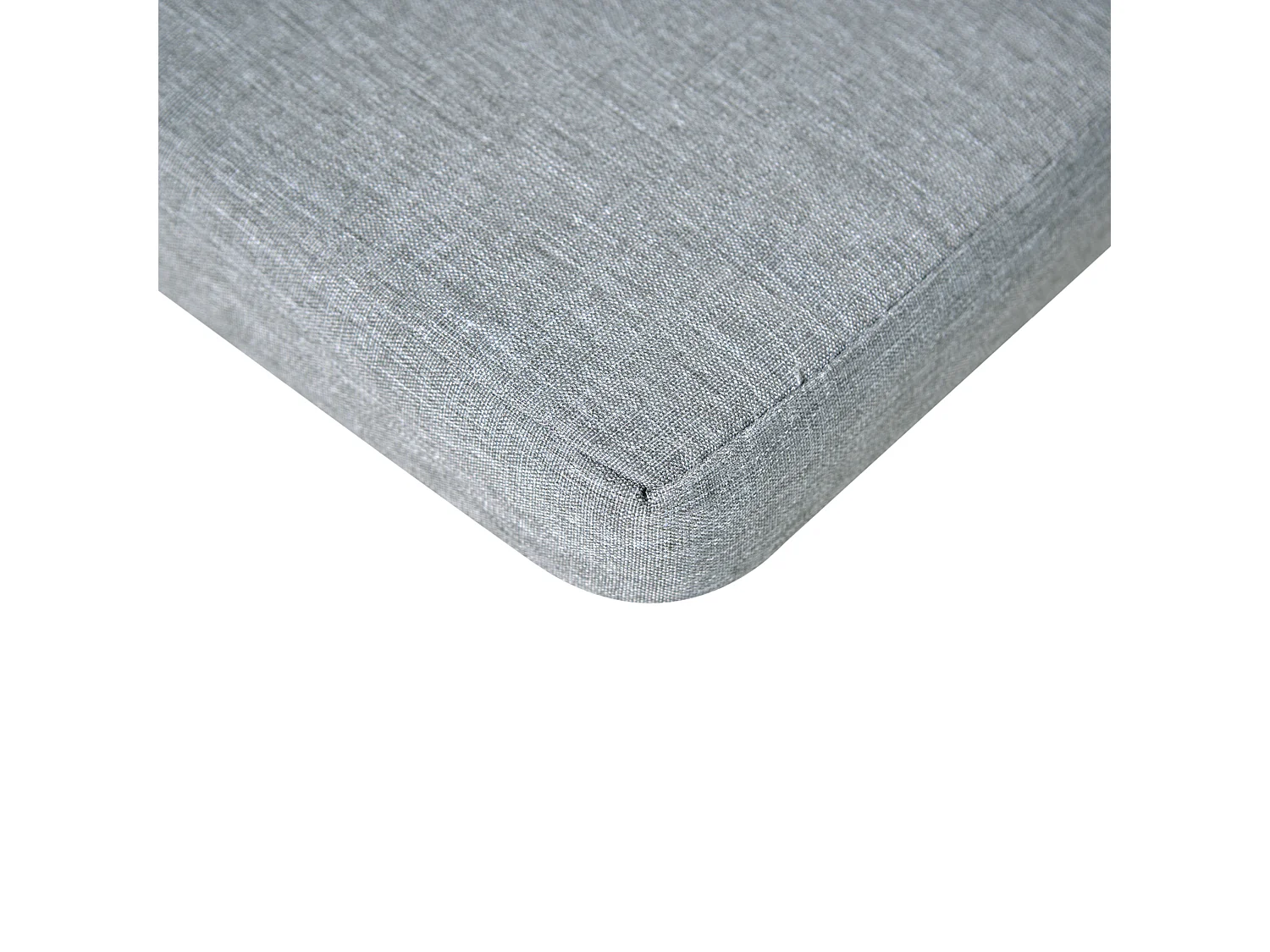 Lot de 8 coussins pour chaises de jardin SASSARI PREMIUM 46 x 46 cm Gris