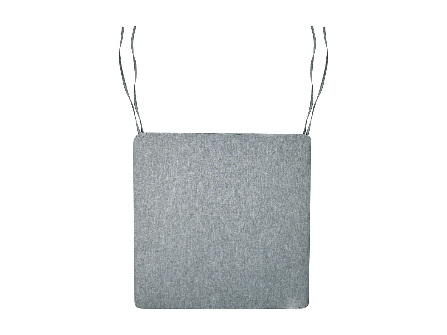 Lot de 8 coussins pour chaises de jardin SASSARI PREMIUM 46 x 46 cm Gris