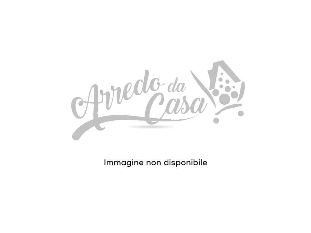 Mobile bagno a terra 92x90 cm bianco lucido con lavabo e due ante MBL27