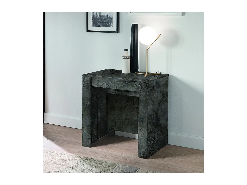 Consolle allungabile Made in Italy 78x78 cm Ossido CL1