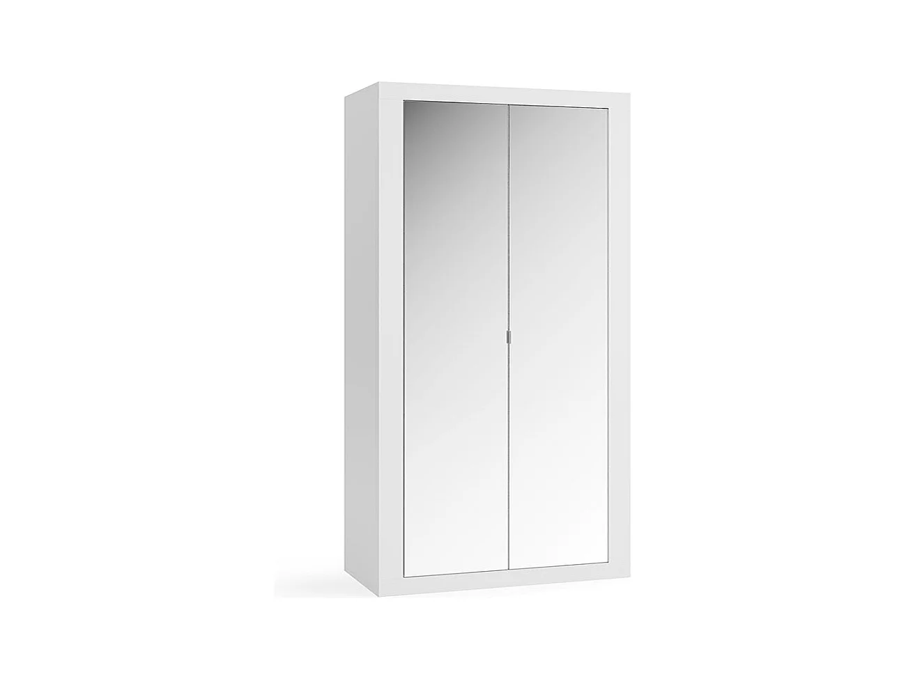 Colonna bagno 70x195 cm bianco lucido 2 ante a specchio COL7