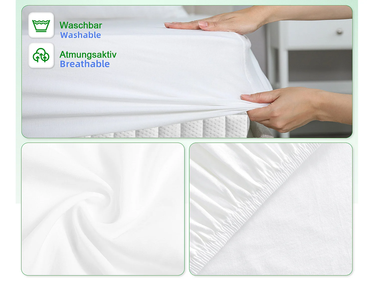 Hiazurm Matelas 160x200 à Ressorts Ensachés – 10 Couches de Confort, Fermeté H3, Soutien 7 Zones, Matelas d'Appoint Ergonomique