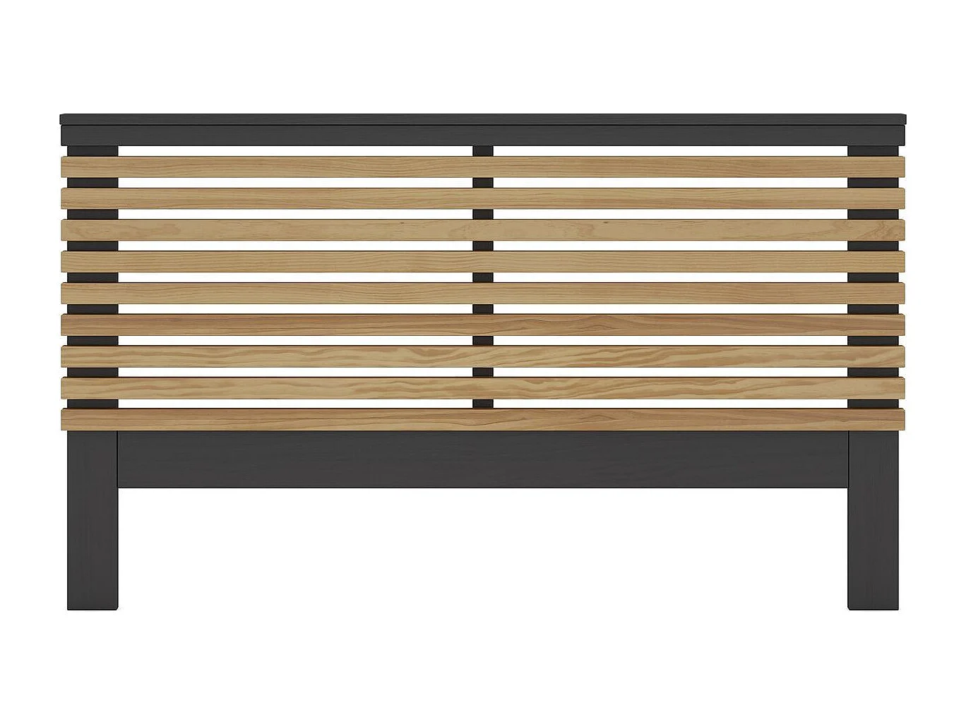 Hoofdbord Lavis - 163x5x100cm - Bruin