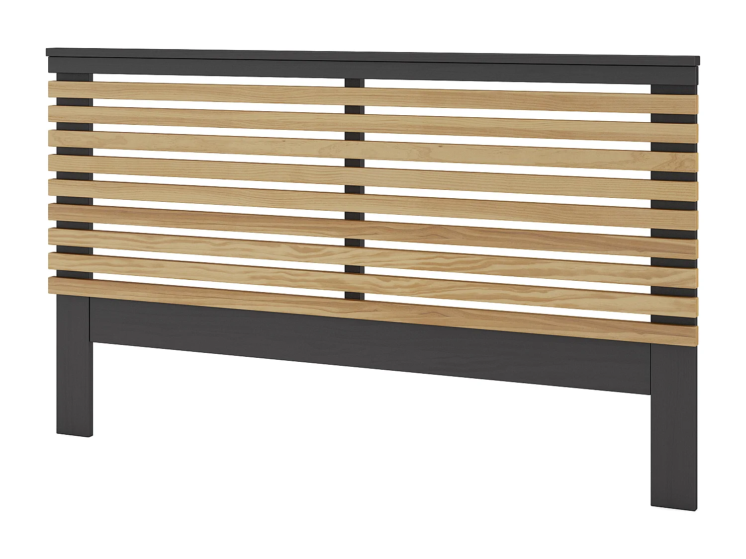 Hoofdbord Lavis - 163x5x100cm - Bruin