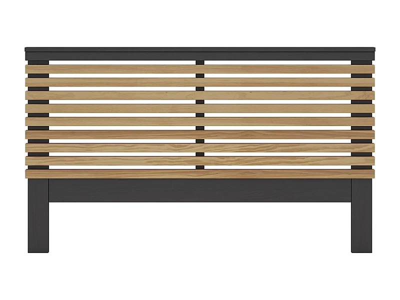 Hoofdbord Lavis - 163x5x100cm - Bruin