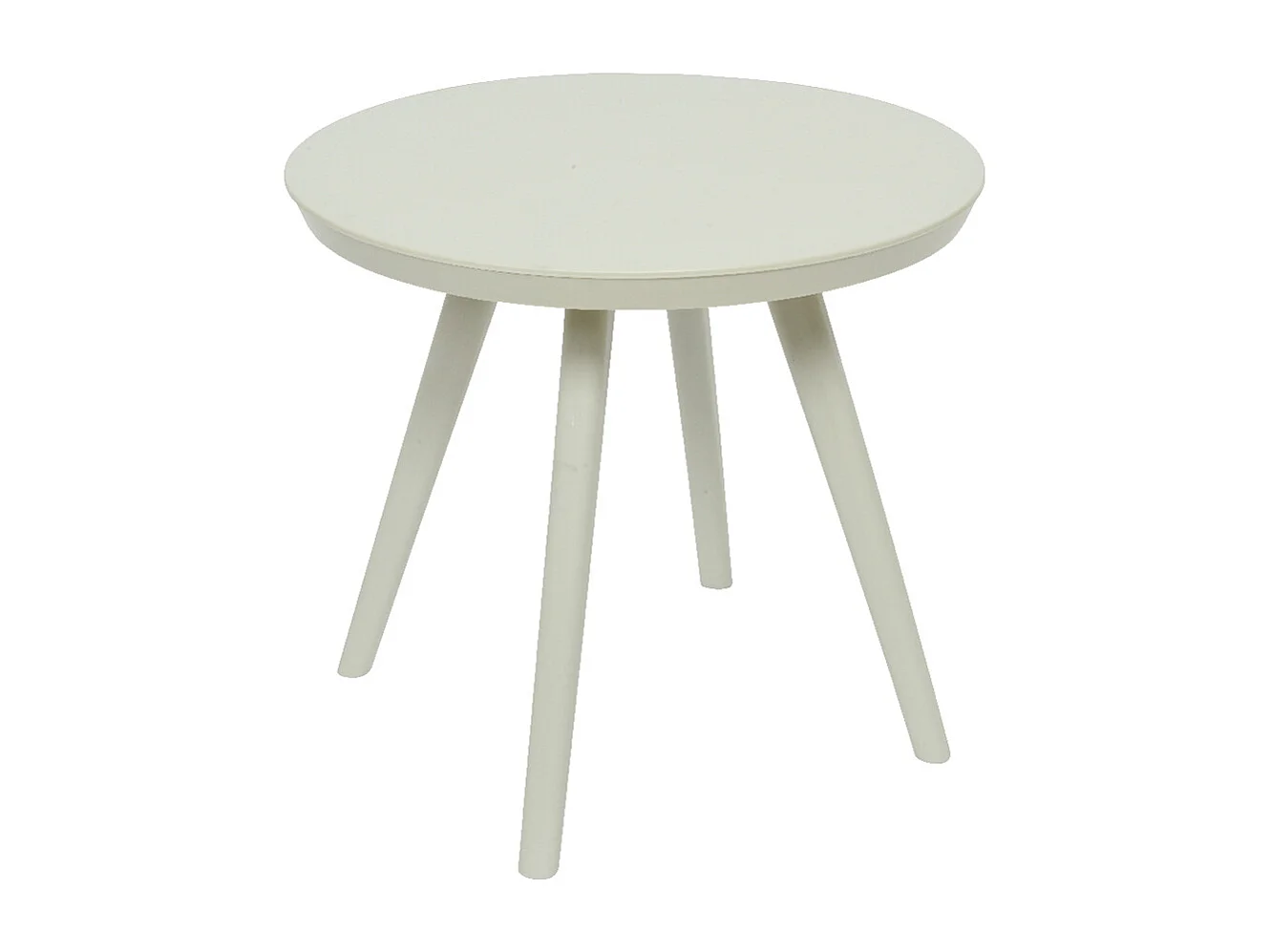 Salon de jardin en plastique Marbella blanc - Jardideco