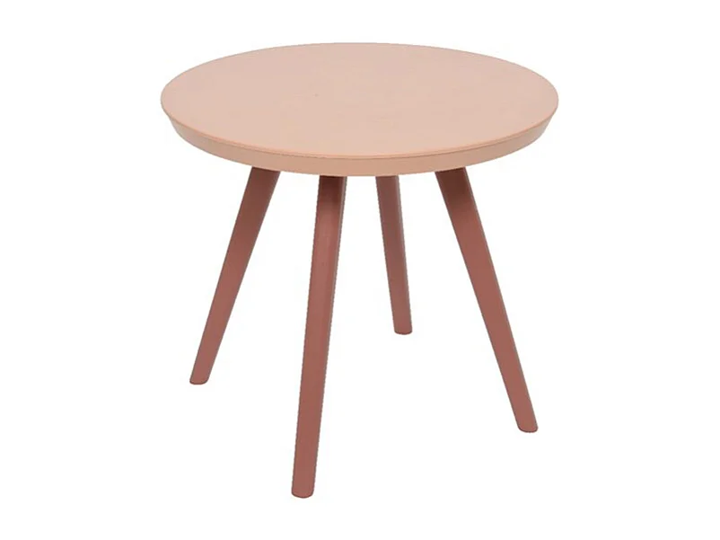 Salon de jardin en plastique Marbella rose - Jardideco