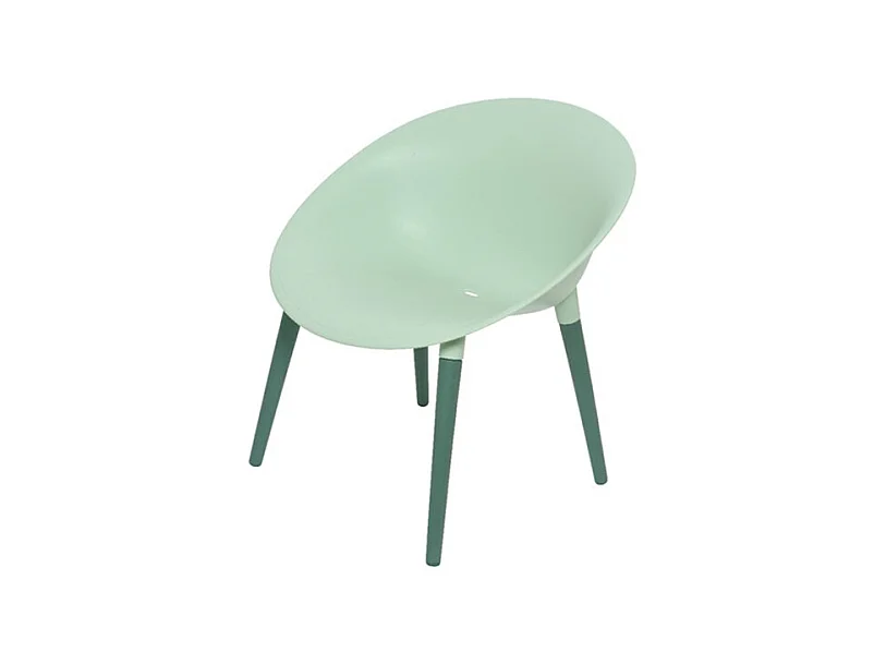 Salon de jardin en plastique Marbella vert - Jardideco