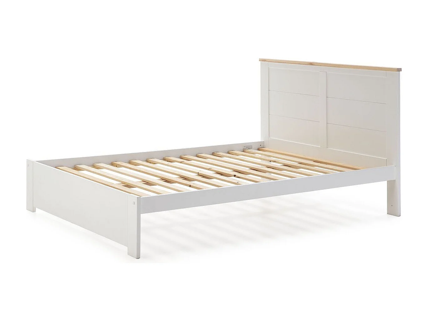 Bed Akira - 197x152x100cm - Wit