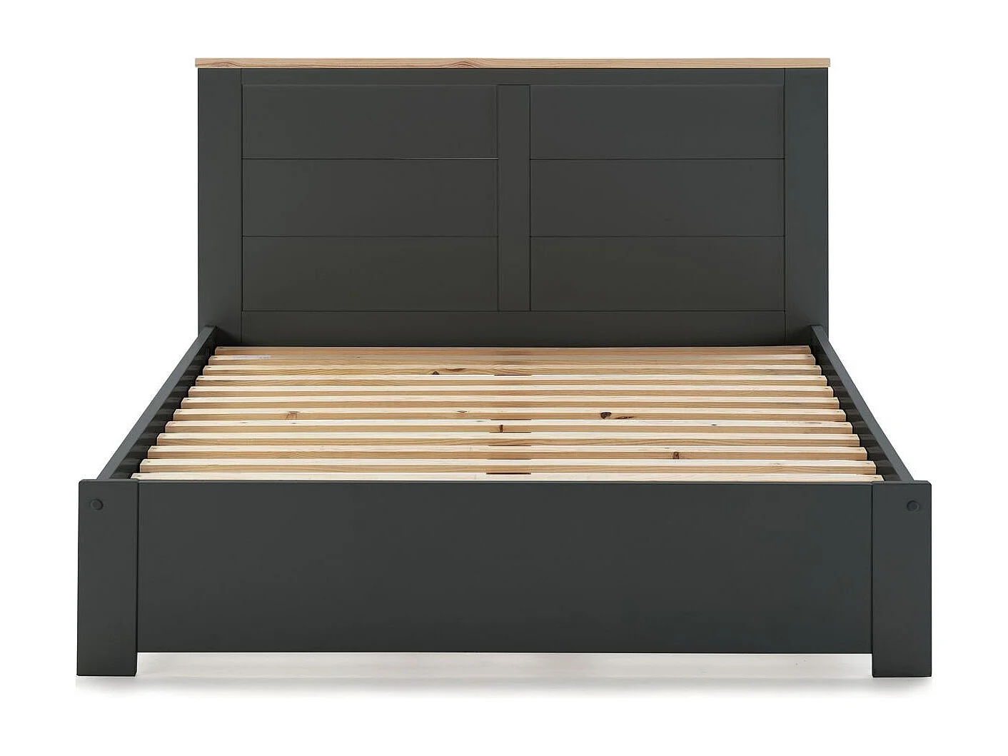 Bed Akira - 207x172x100cm - Grijs